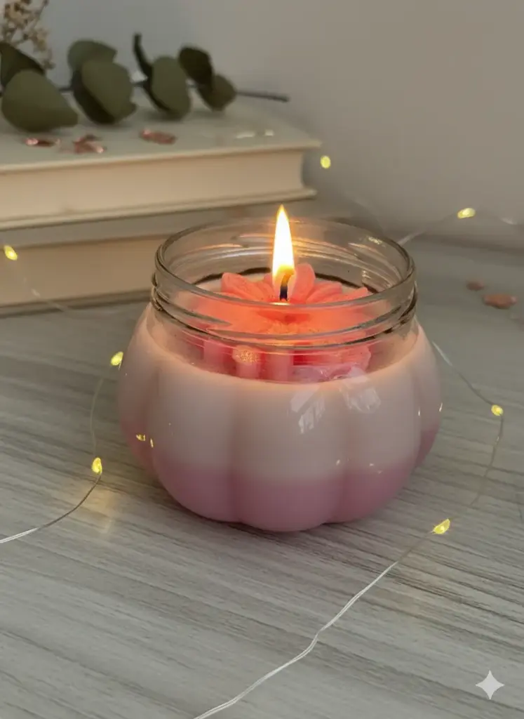 Jar candle with Daisy Flower |Long-Lasting therapy, Hand-Poured in  Glass Jar – Gift for Women & Home Décor |  Decorative Candles for Wedding, Anniversary, Birthday return gifts, Valentine Day, Home Decoration & Special Events